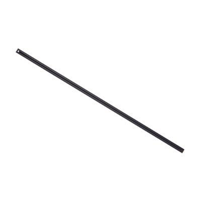 12" Outdoor Ceiling Fan ½" Inner Diameter Downrod Black for Abyss