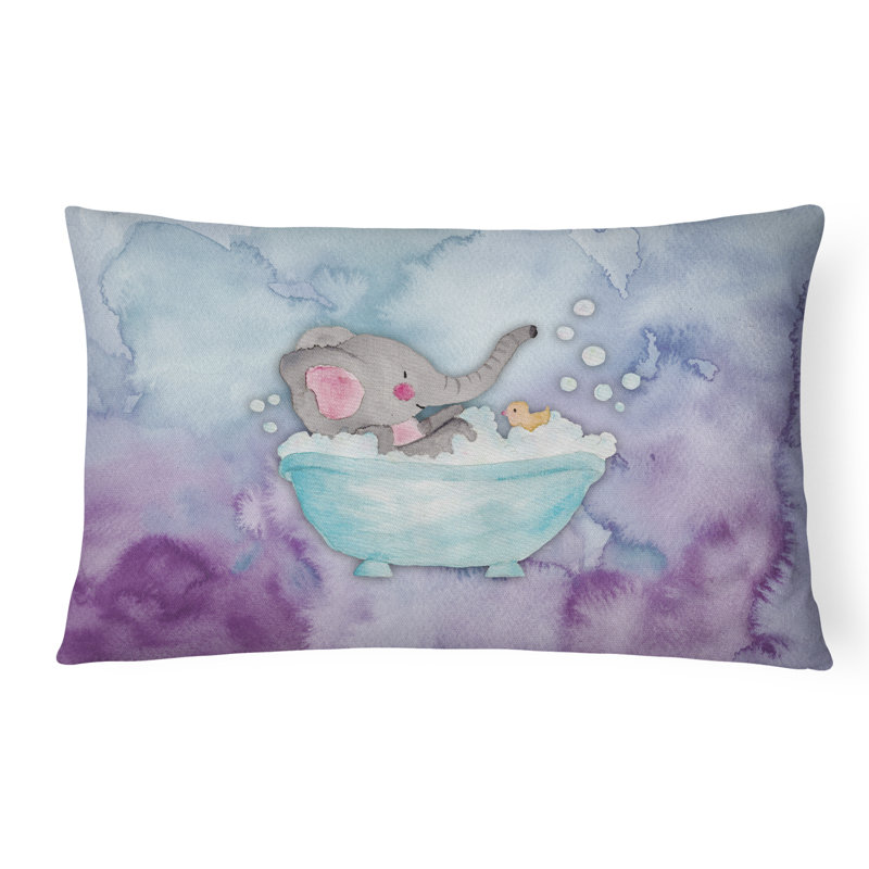  Coussin lombaire aquarelle éléphant