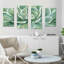 Succulent - Ensemble de 4 toiles tendues-77158311