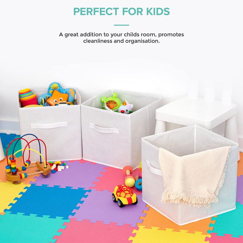 Rebrilliant Fabric Decorative Bin