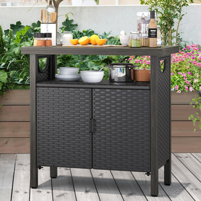 Bonchea Rectangular Outdoor Buffet & Console Table