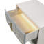 Pavira 2-Drawer Nightstand - Stone