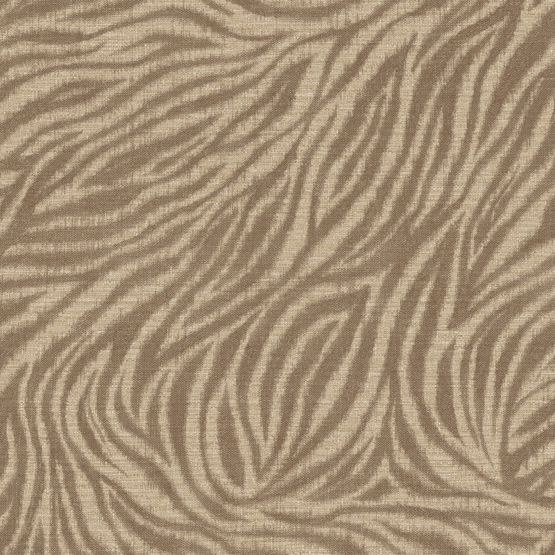 Structured Walls Collection Zebra Stripe Wallpaper Roll, Brown