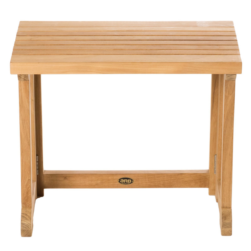 20'' W Teak Shower Bench