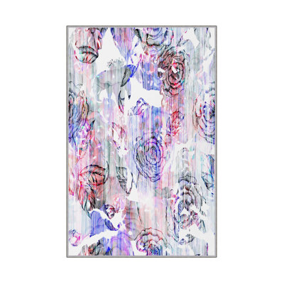Premium Hall Carpet (3.3 x 6.6 ft), 100% Polyester, 0.4 in Pile Height | Antibacterial, Non-Slip PVC Dot Underside | Machine Washable, 3D Digital Printing | Ideal for Living Room, Bedroom, and Entryway Decor