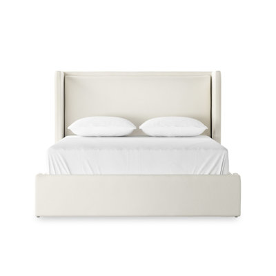 SOPHIA 1 Upholstered Wingback Bed