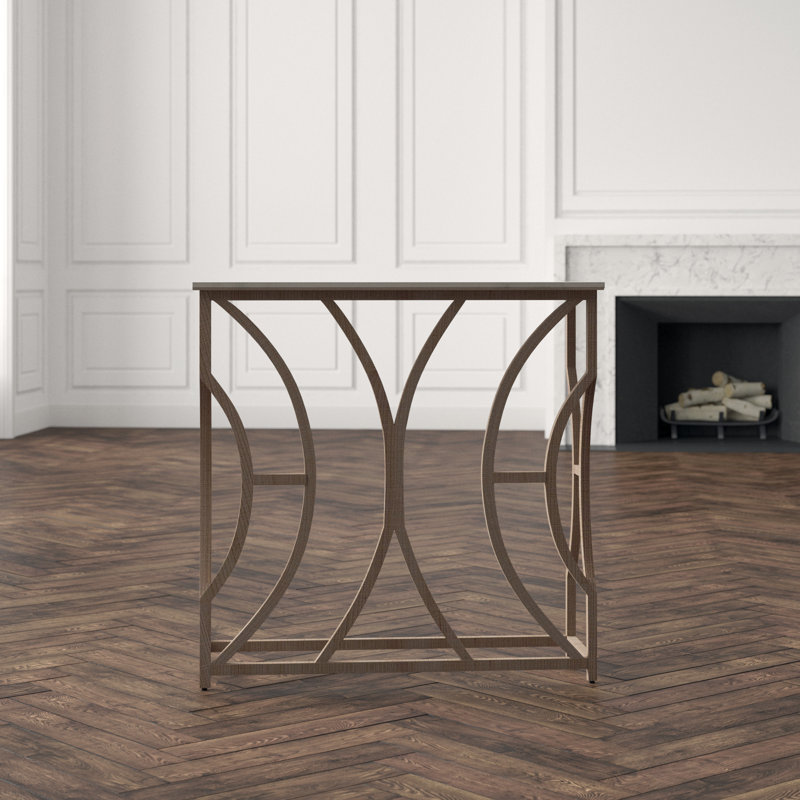 Helen 36'' W Marble Console Table