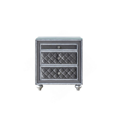 Intars 26.1'' W Solid Wood Nightstand