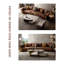 Ensemble de tables basses gigognes Marble