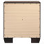 Washed Taupe 2-Drawer Rectangular Nightstand-1136310940