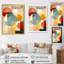 Art géométrique abstrait minimaliste Mid-Century I - décoration murale moderne Mid-Century-243482078-243482048