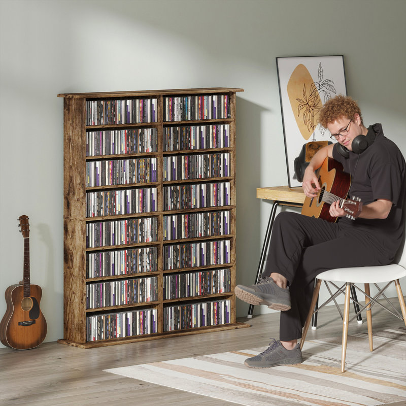 126.3cm H Media Shelves