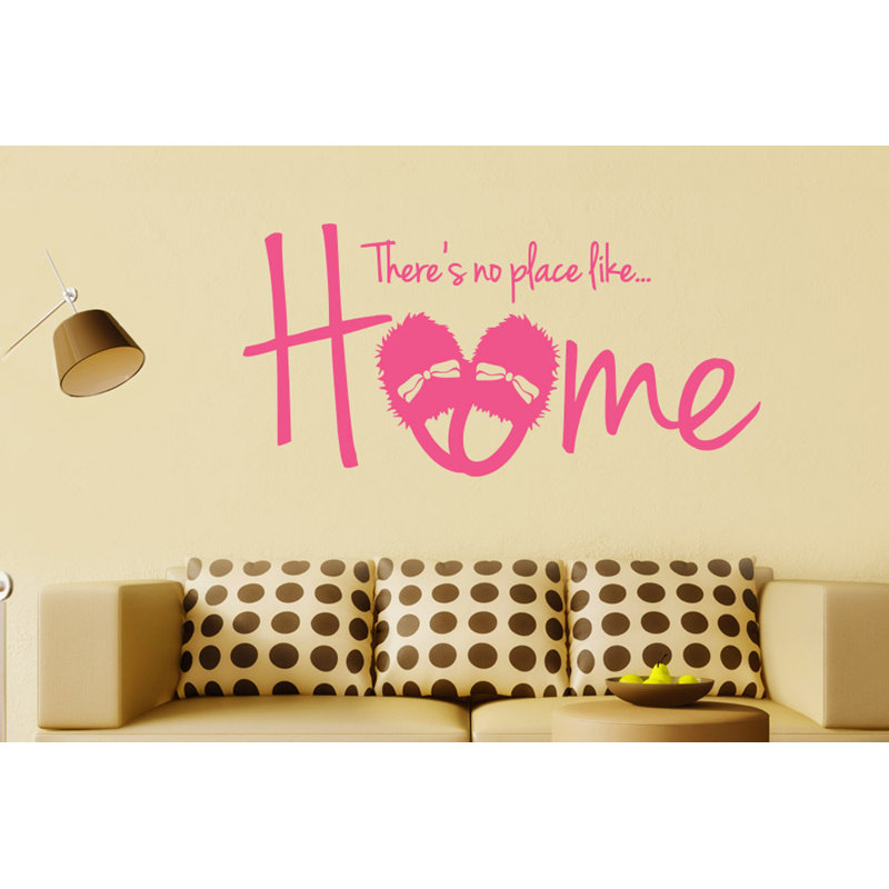 Non-Wall Damaging Wall Decal, Large, Pink