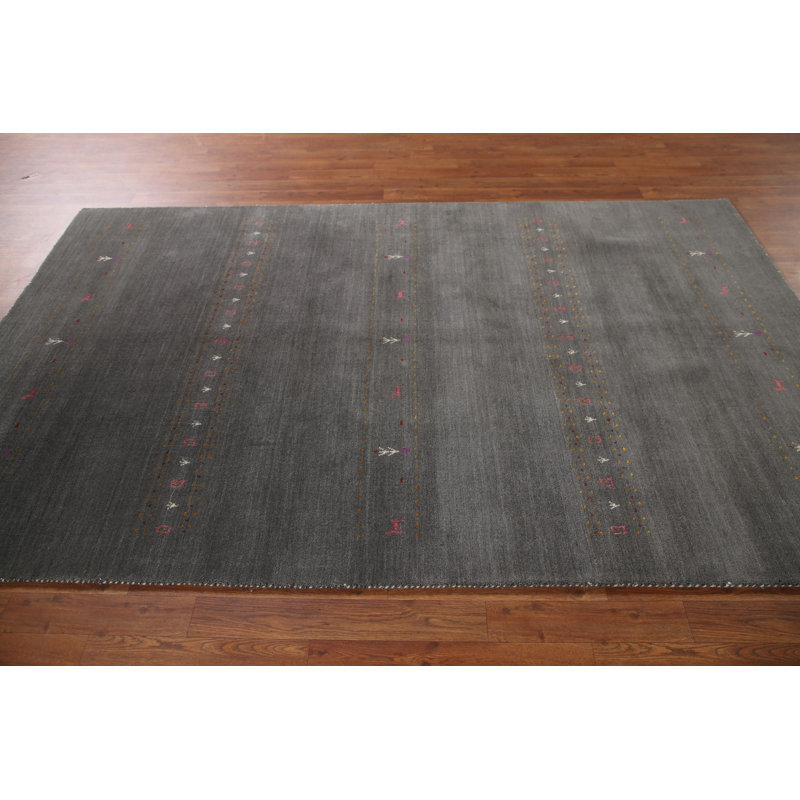 Tapis oriental fait à la main Gabbeh 5 x 8