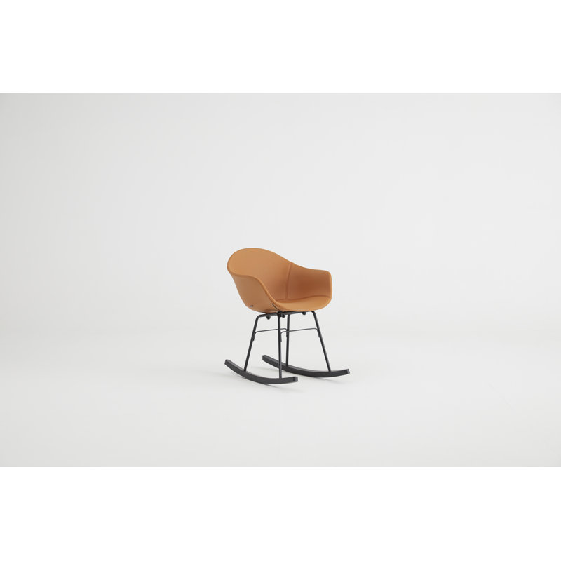 Chaise à bascule TA, Noir