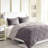 Grey 3m Comforter For King - , 2 Pillow Shams, Soft Reversible Warm