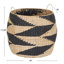 Panier en osier Zig Zag