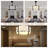 19" 7 - Blade Drum Ceiling Fan With Light Modern Bedroom Ceiling Fans 6 Speed Caged Ceiling Fan-736499792