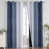Navy Blue and Greyish White