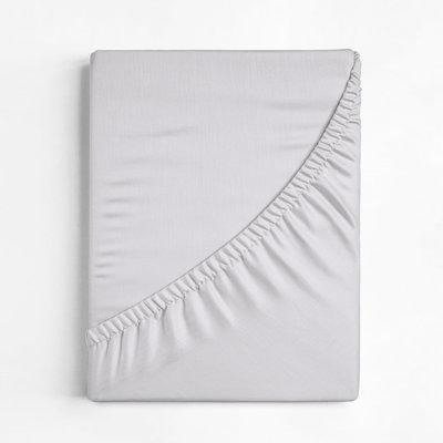 400 Thread Count Cotton Fitted Sheet 18" - 24" Inch Extra Deep Pocket