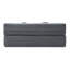 Canapé-lit 2 en 1 pliant avec coussin, canapé-lit simple, canapé-lit pour plancher et futon, canapé-lit pliant en mousse pour le salon, les invités, le bureau, un appartement, aucun assemblage requis, gris-124792998