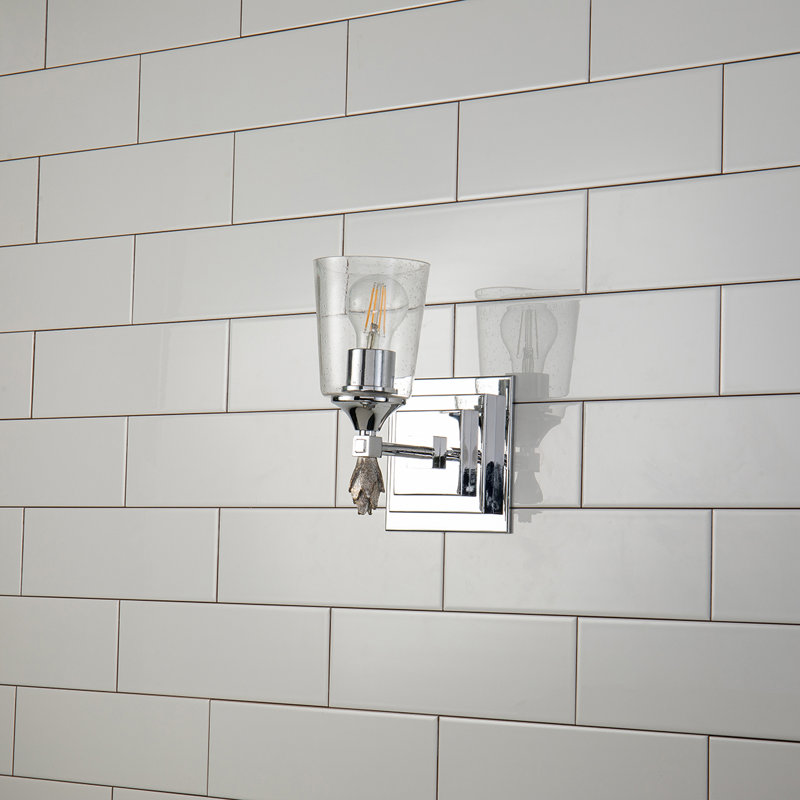 Vetiver 1 - Light Armed Sconce, Chrome