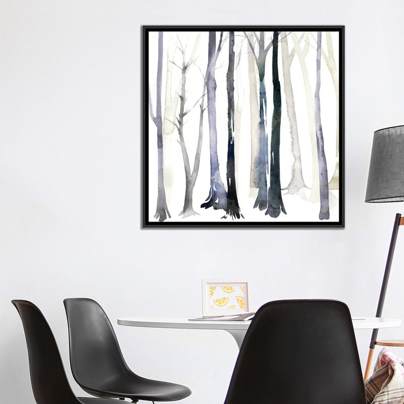 «In The Forest II» par Grace Popp - reproduction d'art sur toile tendue, H 18 po x l 18 po x P 1,5 po, Toile encadrée noire