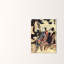Hokusai - Single Picture Frame Print on Wood-551174459
