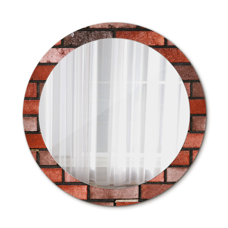 Huldar Glass Flat Wall Mirror