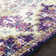 Cassville Power Loom Burgundy/Teal Rug