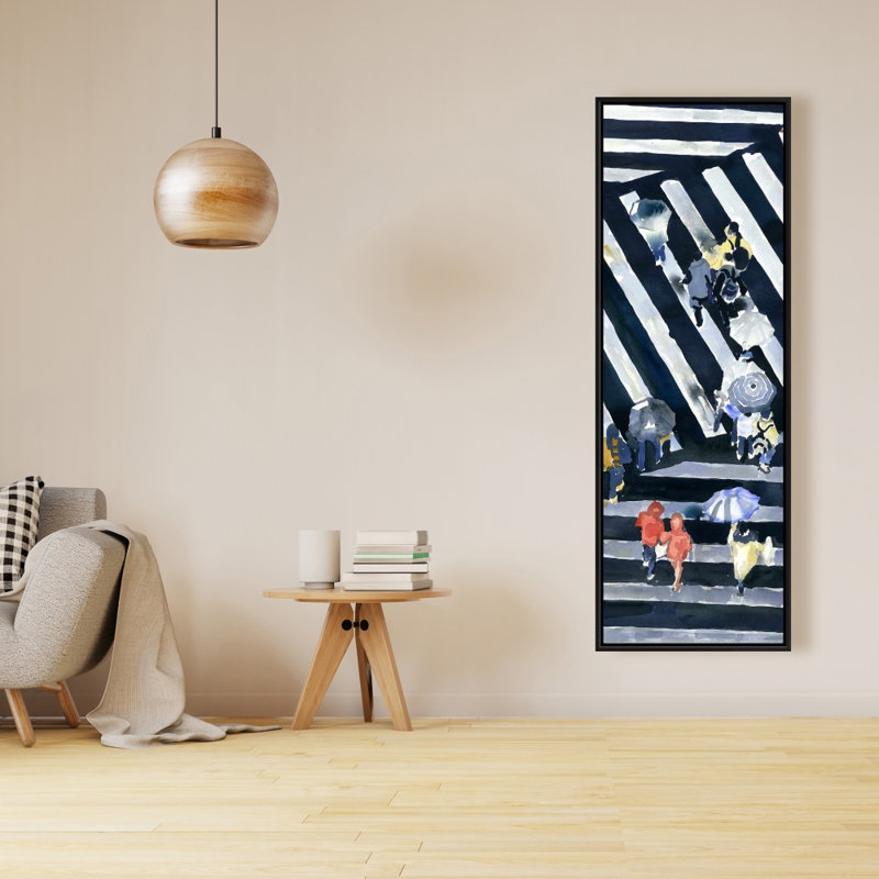 Main Street, reproduction sur toile, H 48 po x l 16 po