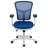 Siyer Mid-Back Mesh Ergonomic Office Chair with Adjustable Arms-767103198-796339958