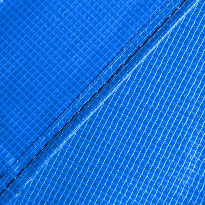 Coussin de remplacement pour trampoline rond de protection universelle en mousse EPE de Yescom, Bleu