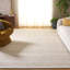 Nicolett Geometric Hand Tufted Wool Area Rug in Ivory-953381894