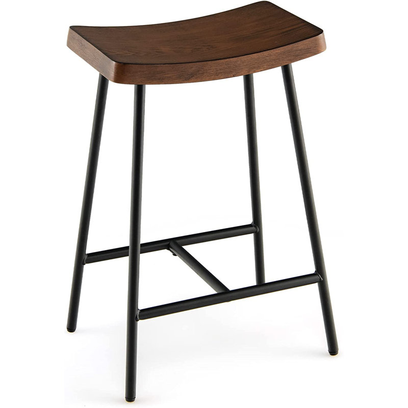 Weert Counter Stool with Metal Frame