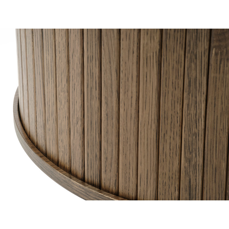Teneasha Coffee Table, Smoked Oak
