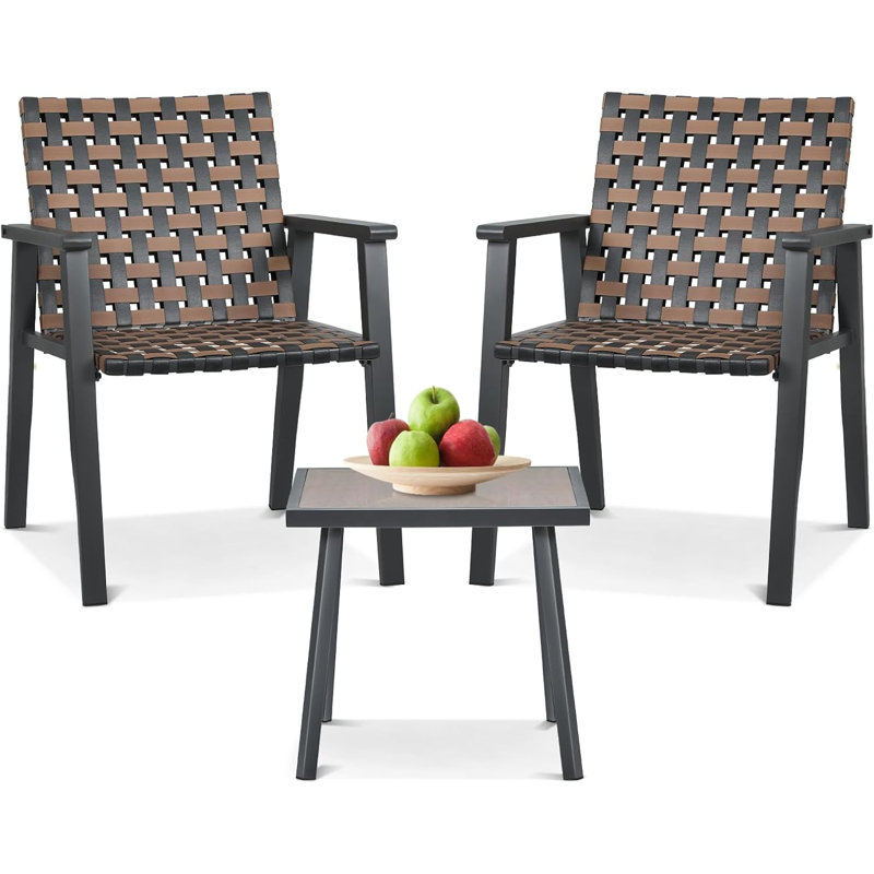 Ensemble bistro extérieur L 18 po Navika