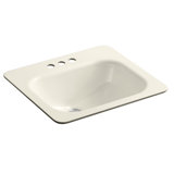 Tahoe Metal Rectangular Undermount Bathroom Sink with Overflow