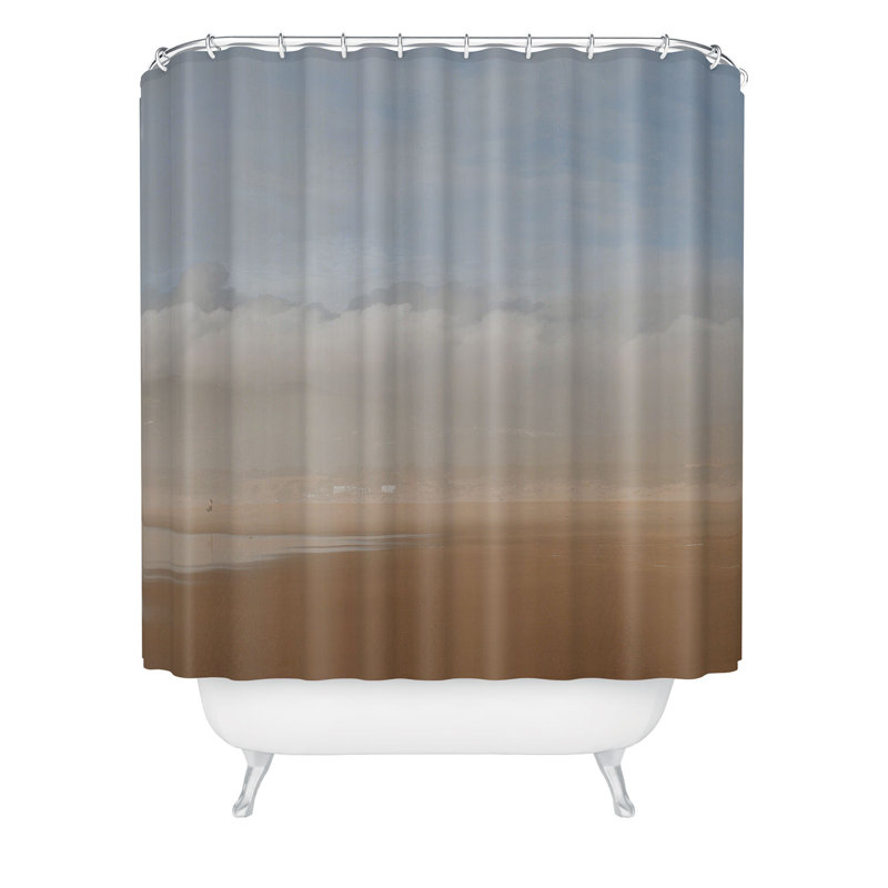 Rideau de douche Ninola Design, Bleu