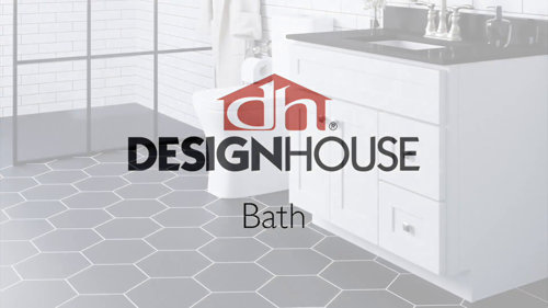 Design House 542852-MB Square Shower Drain, Matte Black, 4