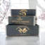 Set Of 3 Brown Garden Trays-406637856