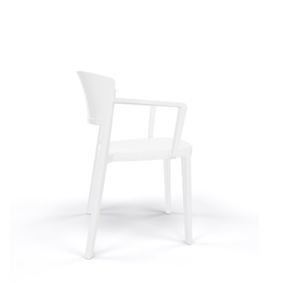 Chaise de patio empilable Sevan
