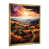 Cadre photo doré simple