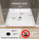 38'' W X 38'' D Acrylic Alcove White Shower Pan Single Threshold ADA Bathroom Shower Base Center Drain Shower Tray with Non-slip Design