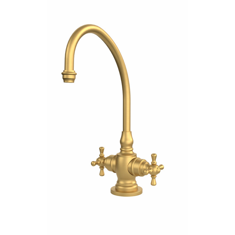 Hampton Hot And Cold Filtration Faucet - Lever Handles, Cross Handle