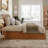 Marlton Solid Wood Platform Bed with Panel Footboard and Trundle-96140396