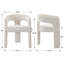 Chaise avec accoudoirs en fer Dalpat-492682808