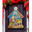 Décoration murale de porte en bois à suspendre et à suspendre calendrier figurine