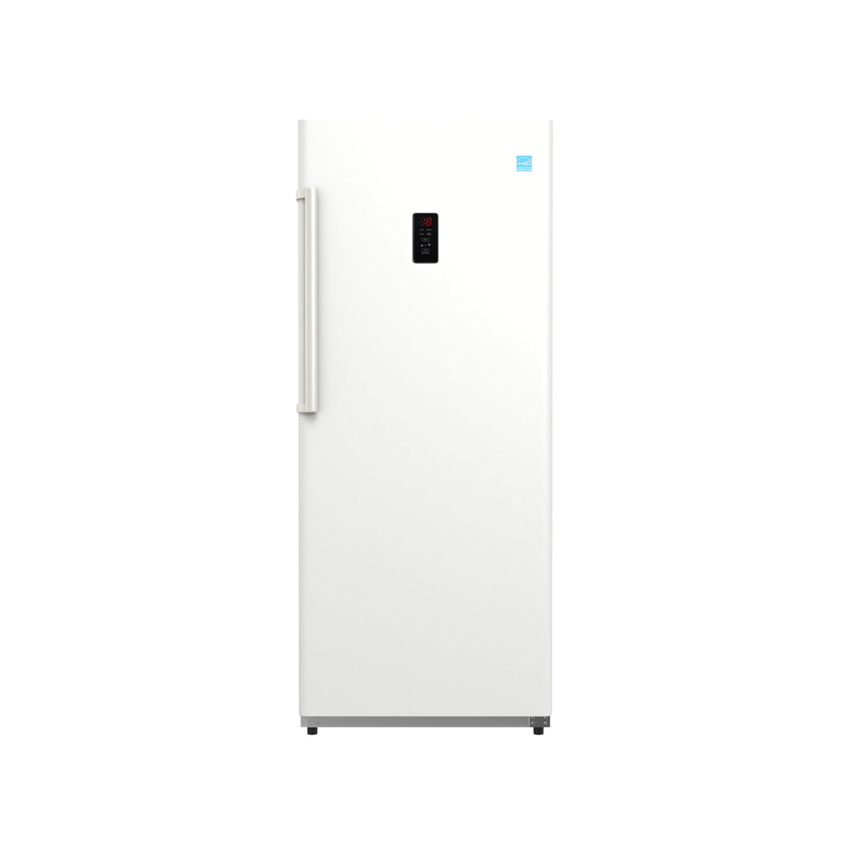 Conserv - 14cf Garage Ready Upright Freezer CONVERTIBLE Refrigerator 28" Energy Star 110V Reversible - White | Fridge.com