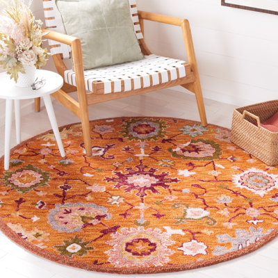 Vahakn Hand Tufted 0.85 Wool 0.15 Cotton Southwestern Rug